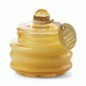MG0320EU Beam 85g Glass Candle Paddywax Yellow - Meyer Lemon
